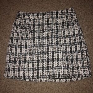 Plaid skirt